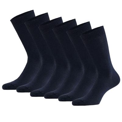 Apollo Sokken Basic Bamboo Navy 6-pack-43/46