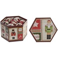 Kerstballen Home ESPRIT Multicolour PVC (14 Onderdelen)