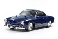 Tamiya 1:10 RC auto Elektro Straatmodel VW Karmann Ghia Brushed Achterwielaandrijving Bouwpakket - thumbnail