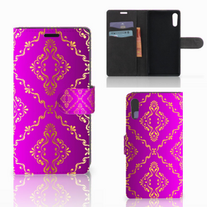 Wallet Case Sony Xperia XZ | Sony Xperia XZs Barok Roze