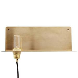 Frama 90° wandlamp messing