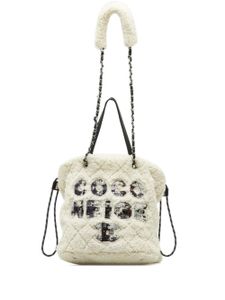 CHANEL Pre-Owned sac cabas Coco Neige (2019) - Blanc