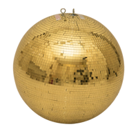 Eurolite Spiegelbol 50cm spiegeltjes 10x10mm goud