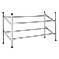 Schoenenrek - uitschuifbaar - aluminium - tot 117 x 23 x 36 cm