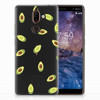 Nokia 7 Plus | Siliconen Case | Avocado Nokia 7 Plus | Siliconen Case | Avocado