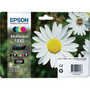 Epson 18XL Multipack zwart en kleur cartridge