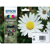 Huismerk Epson 18XL (T1816) Inktcartridges Multipack (zwart + 3 kleuren) - thumbnail