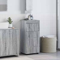 Badkamer Kast Grijs sonoma 37 x 31.5 x 82 cm Bewerkt hout