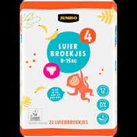 Jumbo Luierbroekjes Maat 4 815 kg 22 Stuks