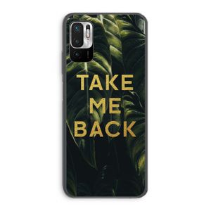 Take me back: Xiaomi Redmi Note 10 5G Transparant Hoesje