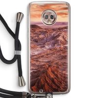 Mars: Motorola Moto G6 Transparant Hoesje met koord