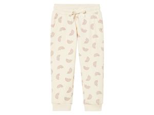 lupilu Meisjes joggingbroek (patroon/wit, 110/116)