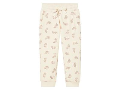 lupilu Meisjes joggingbroek (patroon/wit, 122/128)