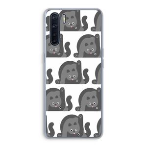 Cats: Oppo A91 Transparant Hoesje