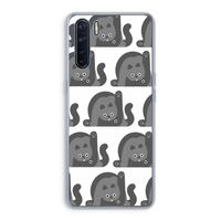 Cats: Oppo A91 Transparant Hoesje