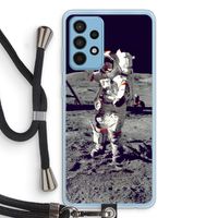 Spaceman: Samsung Galaxy A52 Transparant Hoesje met koord