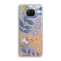 Flowers with blue leaves: Xiaomi Mi 10T Lite 5G Transparant Hoesje Flowers with blue leaves: Xiaomi Mi 10T Lite 5G Transparant Hoesje