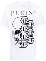 Philipp Plein t-shirt à logo imprimé - Blanc - thumbnail