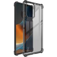 Motorola Edge 50 Fusion Imak Drop-Proof TPU Case - Doorzichtig Zwart - thumbnail