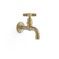 Fonteinkraan Tres Clasic Messing | Inbouw | Koudwater kraan | Vintage | Messing mat Fonteinkraan Tres Clasic Messing | Inbouw | Koudwater kraan | Vintage | Messing mat