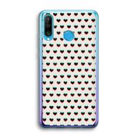 Hartjes: Huawei P30 Lite Transparant Hoesje