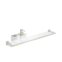 Crosswater Rotar Planchet - 60cm - zeepdispenser - beker - RVS RT001V Crosswater Rotar Planchet - 60cm - zeepdispenser - beker - RVS RT001V