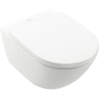 Villeroy & Boch Subway 3.0 Wandcloset - 56cm - zonder spoelrand - diepspoel - twistflush - zonder zitting - Alpin glans wit 4670t001