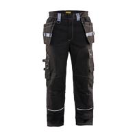 Blåkläder Vlamvertragende werkbroek 14611516 | Zwart/Grijs | Maat 60 - 7330509638897