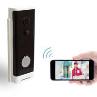 M200A WiFi intelligente ronde knop video deurbel ondersteuning infrarood bewegingsdetectie & adaptieve snelheid & tweeweg intercom & Remote/PIR wakeu