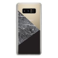 Combinatie marmer: Samsung Galaxy Note 8 Transparant Hoesje