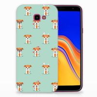 Samsung Galaxy J4 Plus (2018) TPU Hoesje Pups