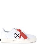 Off-White baskets New Low Vulcanized en toile - Blanc - thumbnail