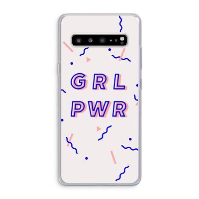 GRL PWR: Samsung Galaxy S10 5G Transparant Hoesje