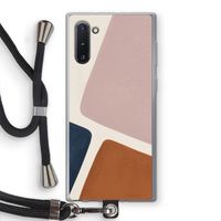Geo #2: Samsung Galaxy Note 10 Transparant Hoesje met koord
