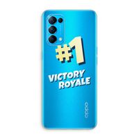 Victory Royale: Oppo Find X3 Lite Transparant Hoesje