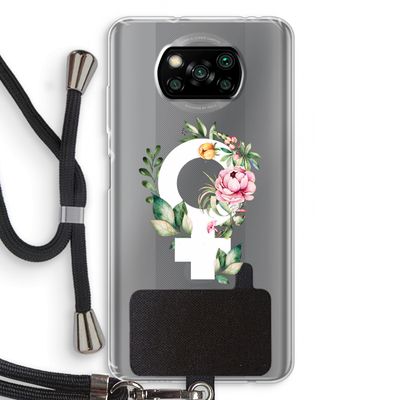 Venus: Xiaomi Poco X3 NFC Transparant Hoesje met koord
