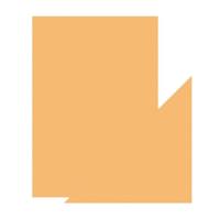 Craft Perfect By Tonic Studios Craft perfect • klassieke kaart a4 10pcs apricot orange