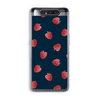 Framboosjes: Samsung Galaxy A80 Transparant Hoesje Framboosjes: Samsung Galaxy A80 Transparant Hoesje