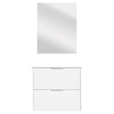 Differnz Bolo badmeubelset knock-down, FSC® | hoogglans wit | 60 cm
