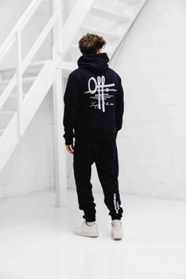 Off The Pitch Neo Trainingspak Heren Donkerblauw - Maat S - Kleur: Donkerblauw | Soccerfanshop