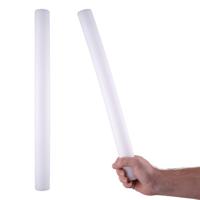 Partystaaf / foam stick met blauw LED licht - 4x - 48 cm - lichtstaven / partysticks