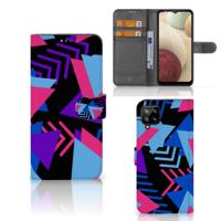 Samsung Galaxy A12 | Book Case | Funky Triangle