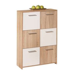 Dressoir Egadi - bruin - 115x77x30 cm - Leen Bakker