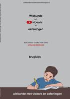 Wiskunde met video's en oefeningen brugklas (Paperback) Wiskunde met video's en oefeningen brugklas (Paperback)