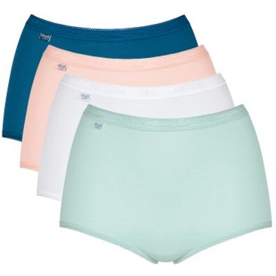 Sloggi 4 stuks Basic Plus Maxi Panty