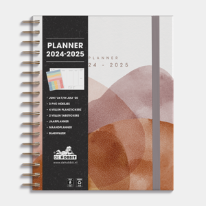 A5+ Planner 2024 - 2025  Modern Berglandschap
