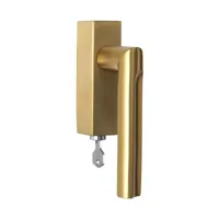 Formani DR103-DKLOCK draaikiepgarnituur afsluitbaar PVD mat goud linksdraaiend