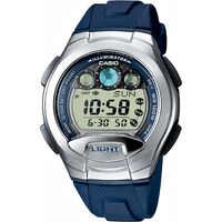 Horlogeband Casio W-755-2AV.10257772 Kunststof/Plastic Blauw 18mm