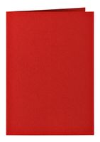 Correspondentiekaart Papicolor dubbel 105x148mm rood - thumbnail