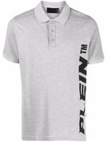 Philipp Plein polo à logo - Gris